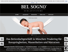 Tablet Screenshot of belsogno.de